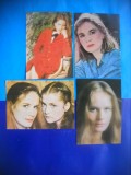 HOPCT LOT NR 1254 DOMINIQUE SANDA-ACTORI/ARTISTI-4 CARTI POSTALE-NECIRCULATE