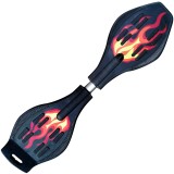 Cumpara ieftin Waveboard Snakeboard (silicon), ABEC 7, negru, Oem