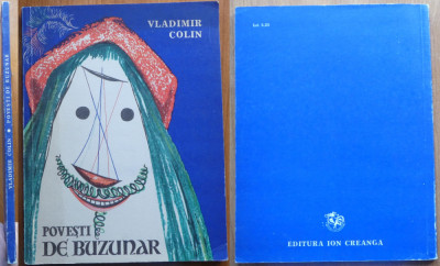 Vladimir Colin , Povesti de buzunar , 1971 , ilustratii de Marcela Cordescu foto