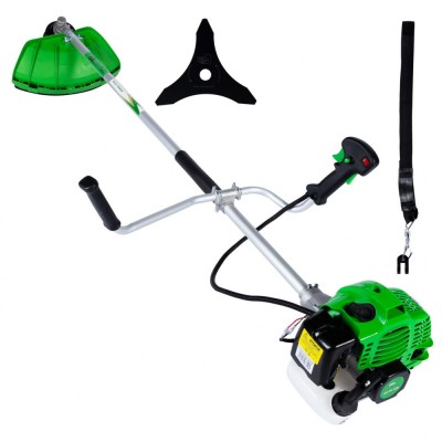 Motocoasa/trimmer pentru tuns iarba, Micul Fermier, benzina, cu 3 accesorii, 3.4 CP, 43 CC foto