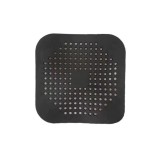 Filtru Chiuveta, Cyrax, Anti-infundare, cu Ventuze, 14.5 x 14.5 cm, Flexibil, Negru