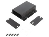 Carcasă Panou Lame Fixare 54x80mm Negru