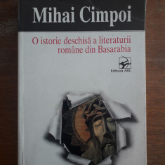 O istorie deschisa a literaturii din Basarabia - Mihai Cimpoi / R6P1S