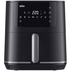 Friteuza cu aer cald, fara ulei, Braun MultiFry 5 HF5030, 1700W, 6L, tehnologie RealAir, 8 programe automate, temperatura ajustabila, timer, ecran dig