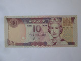 Fiji 10 Dollars 1996 UNC,bancnota din imagini, Circulata, Iasi, Printata