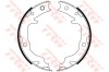 Set saboti frana, frana de mana MITSUBISHI LANCER Limuzina (CY, CZ) (2007 - 2016) TRW GS8804