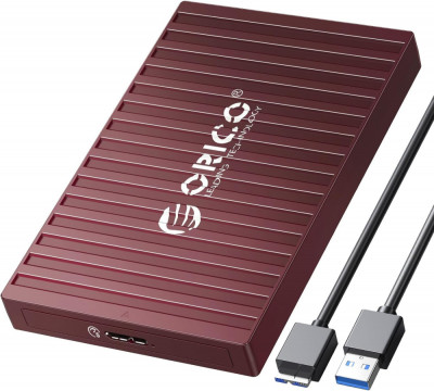 Carcasă de hard disk ORICO 2 5 Inch USB 3.0, 5 Gbps Hard disk extern fără unelte foto