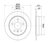 MTR 12108556 Disc frana