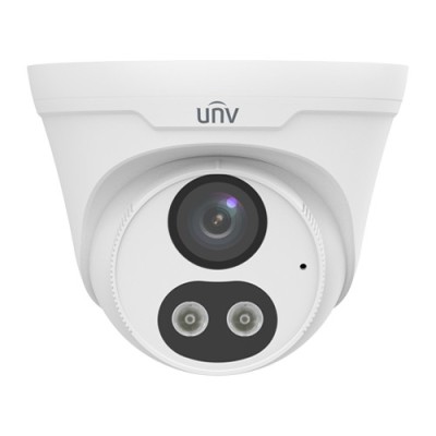 Camera IP ColorHunter Dual-Light, 8MP, lentila 2.8mm, IR 30m, WL 30m, Audio bidirectional - UNV IPC3618LE-ADF28KC-DL foto