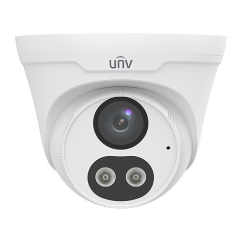 Camera IP ColorHunter Dual-Light, 8MP, lentila 2.8mm, IR 30m, WL 30m, Audio bidirectional - UNV IPC3618LE-ADF28KC-DL