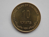10 KYATS 1999 MYANMAR-XF, Asia