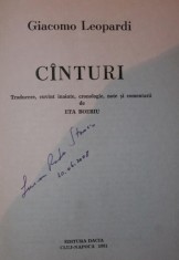 CANTI CANTURI foto