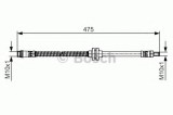 Conducta / cablu frana RENAULT SCENIC II (JM0/1) (2003 - 2009) BOSCH 1 987 481 496