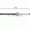 Conducta / cablu frana RENAULT MEGANE II Limuzina (LM0/1) (2003 - 2016) BOSCH 1 987 481 496