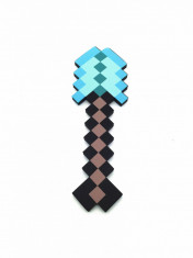 Lopata Minecraft - Diamond Shovel - 45 cm + Bratara Minecraft CADOU !! foto