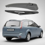 Cumpara ieftin Braț și Lamelă Ștergător Spate Ford Focus II Turnier DA FFS DS (2004-2012) - 310mm, Mammooth MMT RAW 262