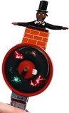 Cosar Norocos Lucky Jucarie Mecanica din Metal cu Scantei Stil Retro Vintage