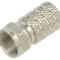 F Type Straight Plug 75 Ohm RG6