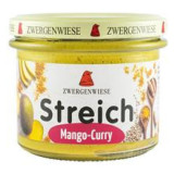 Crema Tartinabila Vegetala cu Mango si Curry Bio 180 grame Zwergenwiese Cod: ZW100909