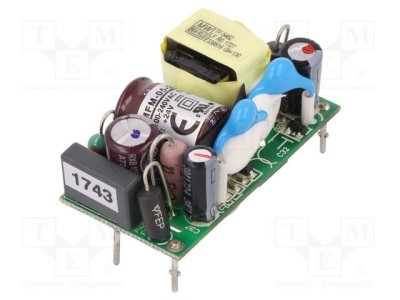 Convertor AC/DC MEAN WELL 5W 24V DC 0.23A pentru aplicații medicale foto