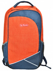 Rucsac Herlitz Eclipse Cu Un Compartiment, Compartiment Pentru Laptop, 46 x 28 x 13 Cm, Orange foto