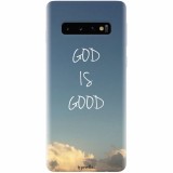 Husa silicon personalizata pentru Samsung Galaxy S10 Plus, Good Is Good