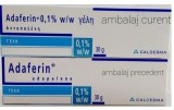 ADAPALENE 0.1% Gel Differin Adaferin Acnee Adapalena Retinol Riduri Tretin