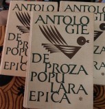 ANTOLOGIE DE PROZA POPULARA EPICA 3 VOLUME Ovidiu Birlea