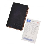 Cumpara ieftin Portofel Barbati Piele Naturala Elyk Creation Jack 2 L Negru, Compartiment Monede, Dimensiuni 9x12 cm
