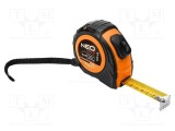 Ruletă de măsură NEO TOOLS 7,5m x 25mm, clasa II, oțel