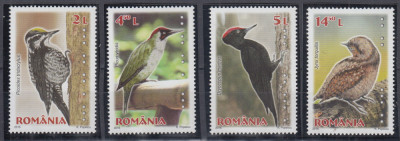 ROMANIA 2016 LP 2093 CIOCANITORI SERIE MNH foto