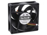 Ventilator DC Axial 24V 80x80x25mm 114.6m3/h 45dBA