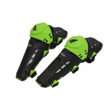 Protectii genunchi UFO Plast Crypton, culoare negru/verde, marime universala Cod Produs: MX_NEW KP13002K
