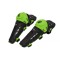 Protectii genunchi UFO Plast Crypton, culoare negru/verde, marime universala Cod Produs: MX_NEW KP13002K