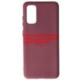 Husa Silicon Samsung Galaxy S20 Mov Prună - Calitate Premium High Copy