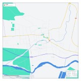 Cumpara ieftin Harta decorativa pentru perete Aleșd, Stil Modern, 100x100 cm, PVC