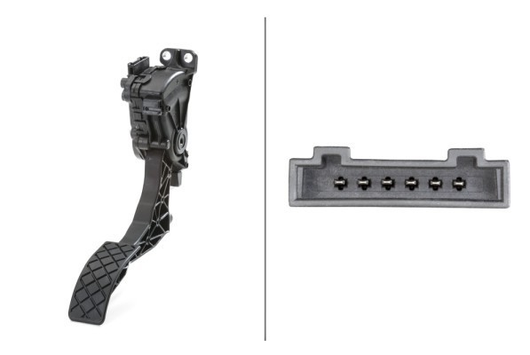 HELLA 6PV 008 496-701 Senzor, pedala acceleratie
