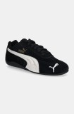 Puma sneakers din piele intoarsă Speedcat OG culoarea negru, 398846