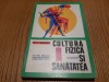 CULTURA FIZICA SI SANATATEA - Ioan Dragan - Editura Medicala, 1971, 228 p., Alta editura