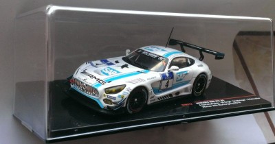 Macheta Mercedes Benz AMG GT3 #4 24h Nurburgring 2018 - IXO 1/43 foto