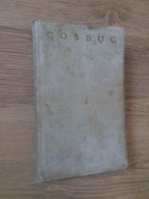 VERSURI PE HARTIE VELINA DE BIBLIE (COPERTI MURDARE)-GEORGE COSBUC foto