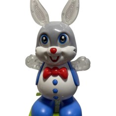 Iepuras muzical si dansator cu baterii