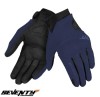 Manusi barbati pentru scuter - motocicleta Urban vara Seventy model SD-C40 Asphalt Custom culoare: albastru (navy) &ndash; degete tactile L (9 cm)