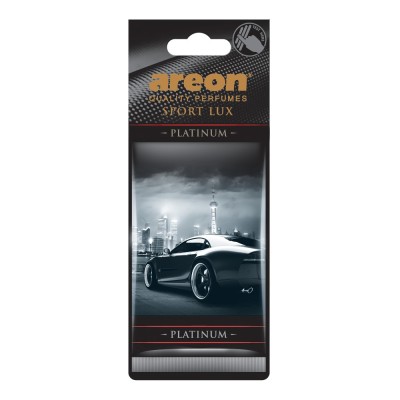 Odorizant auto, card, Areon Sport Lux, Platinum, 19 x 7.5 x 0.5 cm foto