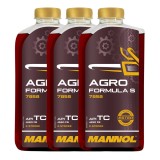 Cumpara ieftin Pachet 3 litri Ulei MANNOL Agro Formula S Sintetic 2-Takt (Utilizare Intensiva, Fara Fum)