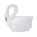 Ghiveci din plastic lebada alb 34x43cm Zilan EXT 6213