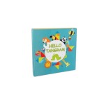 Joc educativ tangram si puzzle, 16 piese, 7Toys, Brand
