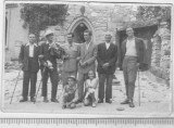 Bnk foto - Fotografie de grup - Foto Rio Calimanesti, Alb-Negru, Romania de la 1950, Portrete