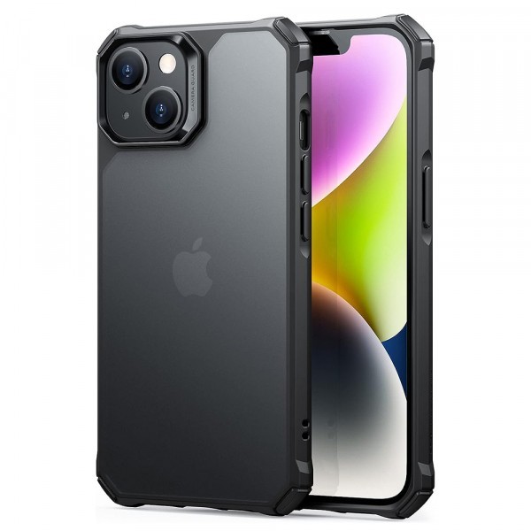 Husa pentru Apple iPhone 14 / 13, ESR, Air Armor, Neagra Satinata