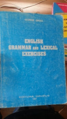 English grammar and lexical exercises &amp;amp;#8211; George Gruia foto